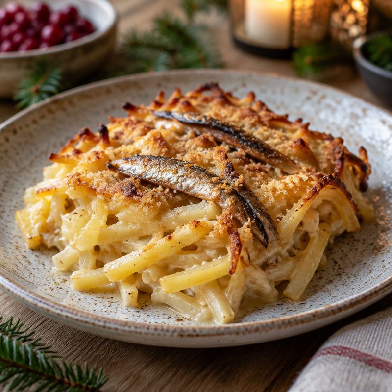 Janssons frestelse – Angerichtet