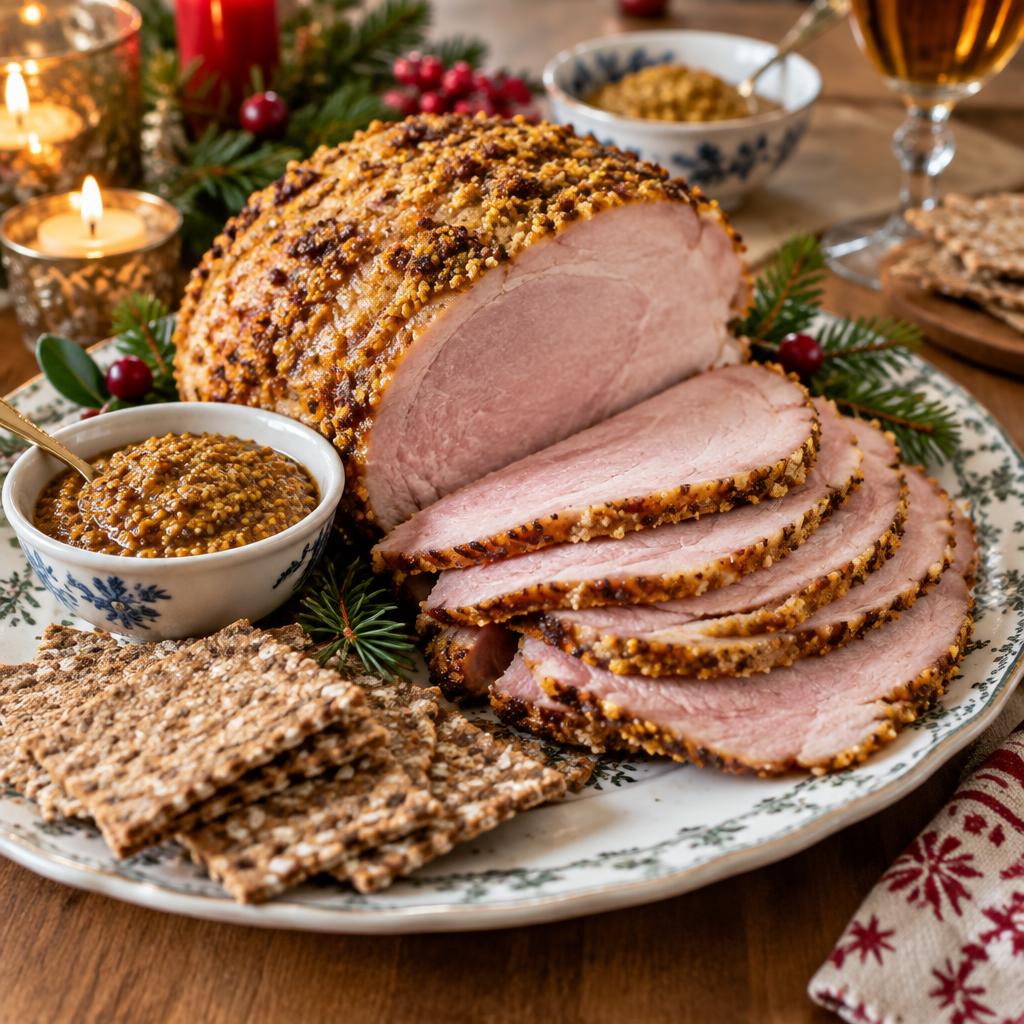 Julskinka – Angerichtet