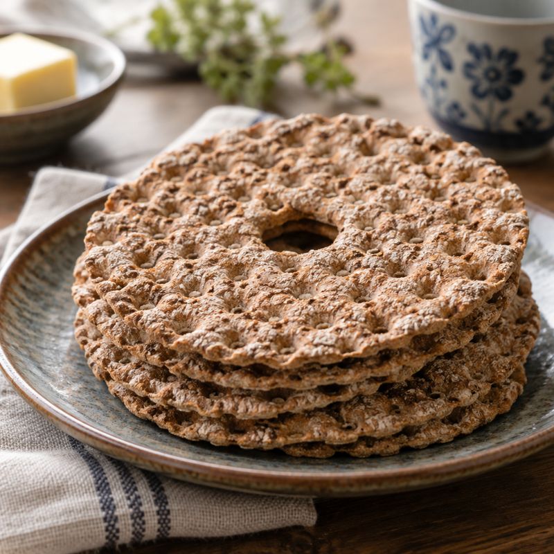 Knäckebröd – Angerichtet