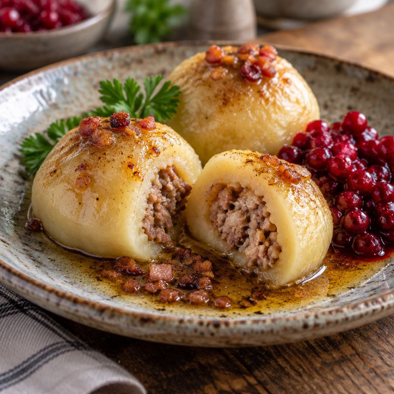 Kroppkakor – Angerichtet