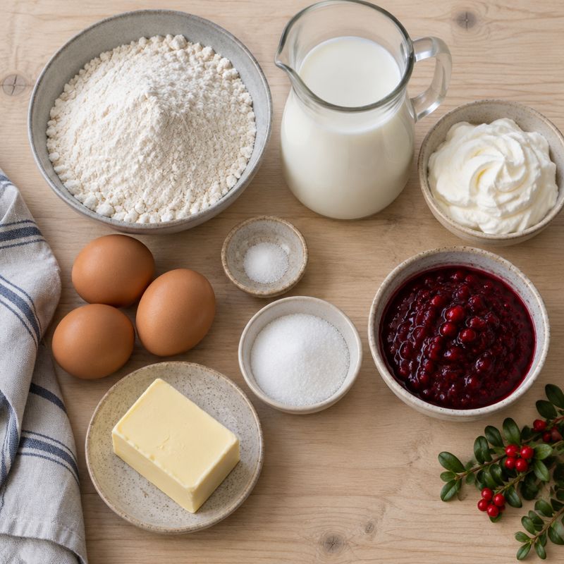 Pannkakor – Die Zutaten
