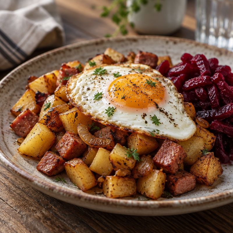 Pyttipanna – Angerichtet