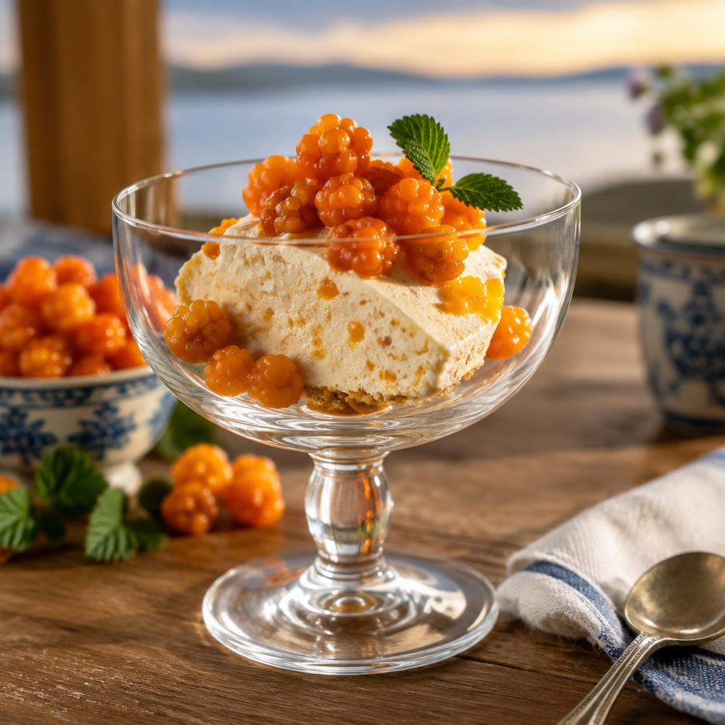 Hjortronparfait