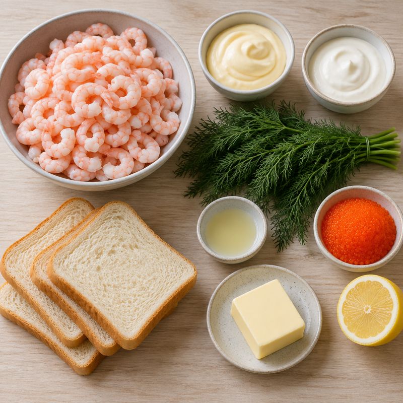 Toast Skagen – Die Zutaten